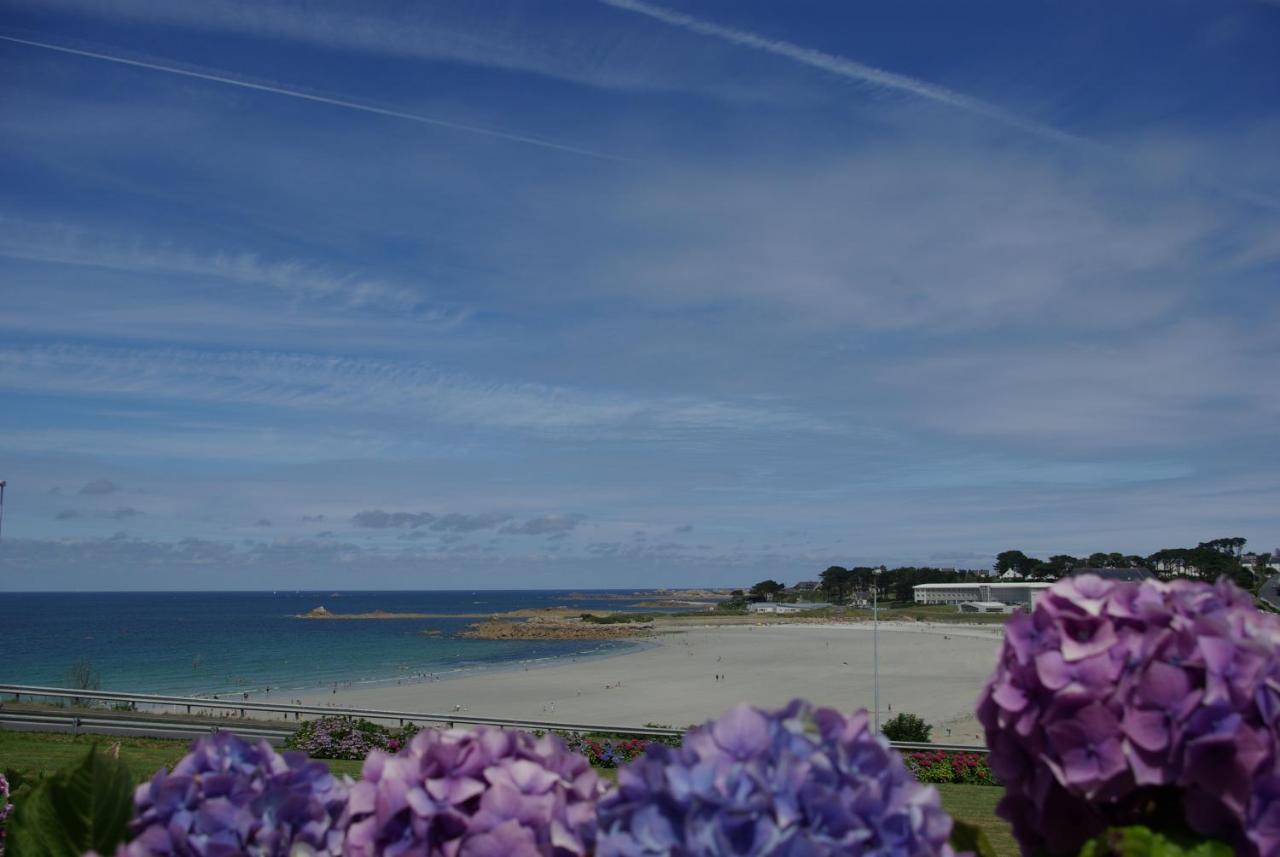 Maison 6 Pers Belle Vue Mer Piscine, Plage A 40 M Trevou-Treguignec Exterior photo